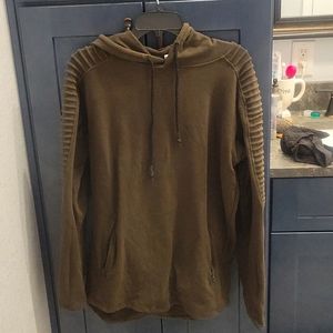 CVG motto hoodie army Green Med